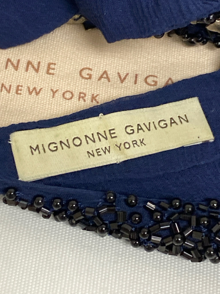 Mignonne Gavigan Royal Blue Bronze/Silver Sequined Necklace