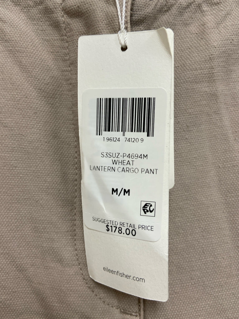 NWT Eileen Fisher Size M Beige Ladies Pants