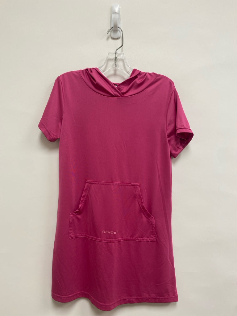 Spyder SIZE 7/8 Hot Pink Hooded Spandex Girl&
