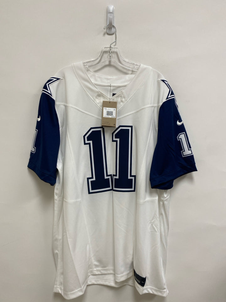 NWT Nike Size XL White/Navy Men&