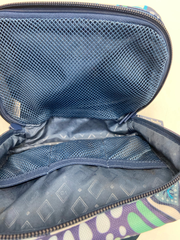 Vera Bradley Navy Green/White Print Misc. Accessory