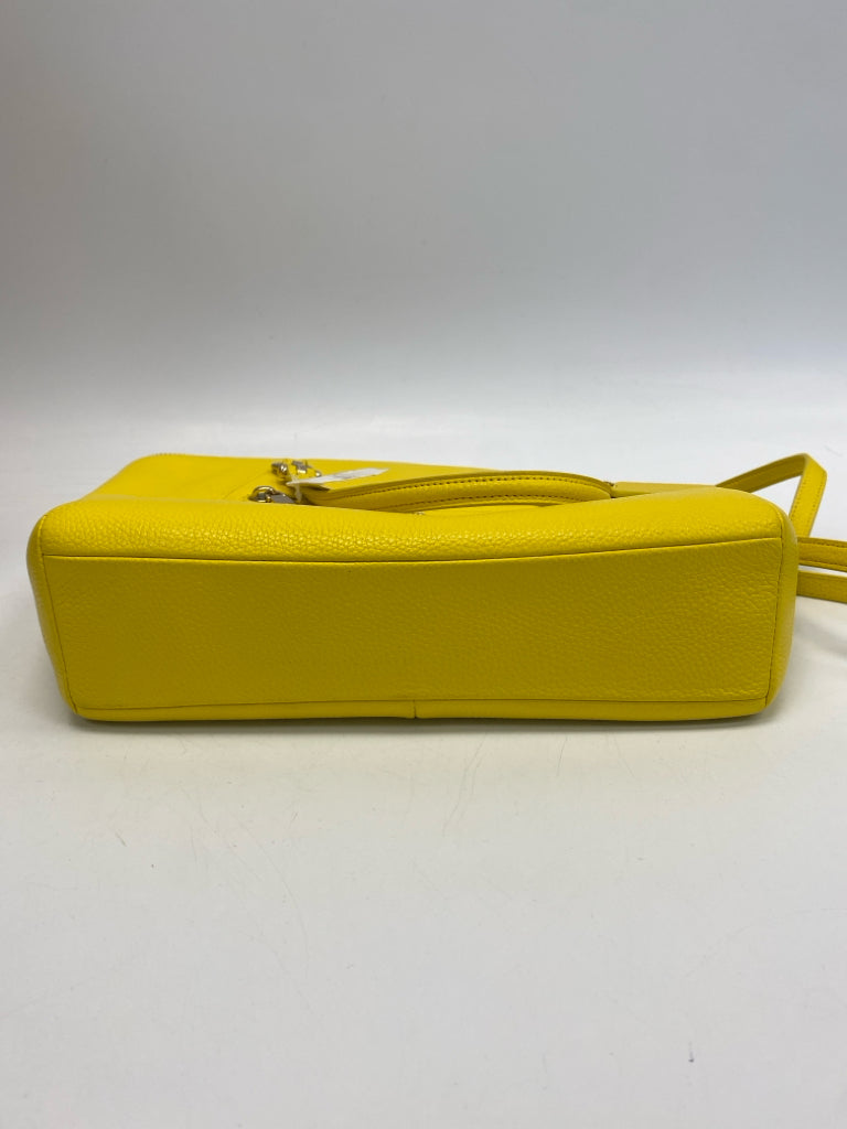 NWT Coach Yellow Crossbody