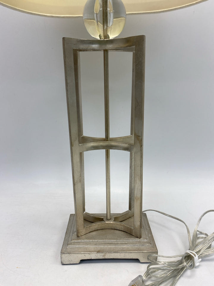 Silver Clear Lamp