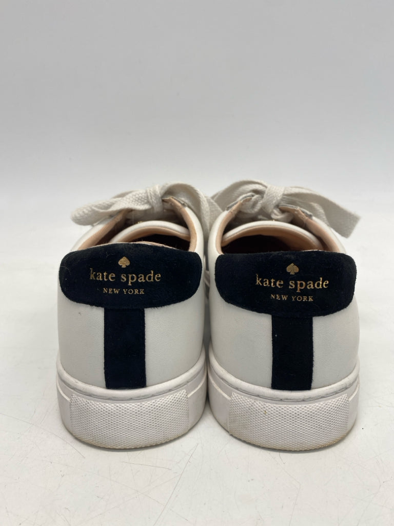 Kate Spade US Shoe Size 9.5 White Lace-up Sneakers