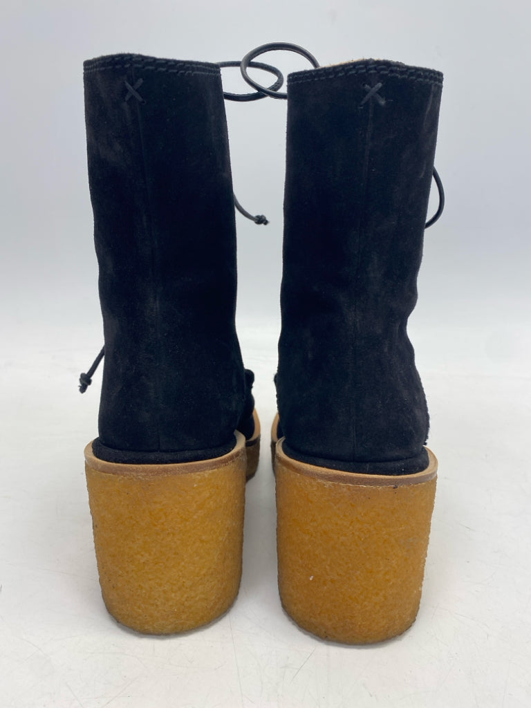 rag &amp; bone US Shoe Size 37 Black Lace-up Suede Boots