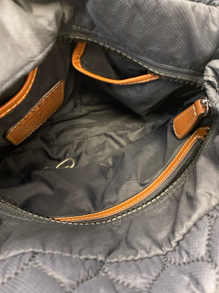 Brighton Black Heart(s) Nylon Crossbody
