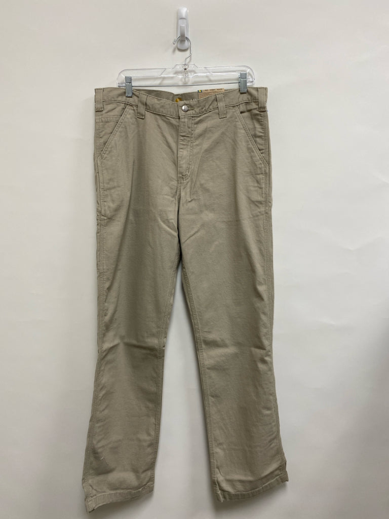 NWT Carhartt Size 34 Khaki Men&