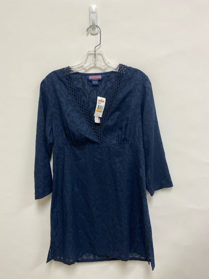 NWT Vineyard Vines Size S Navy Ladies Coverup