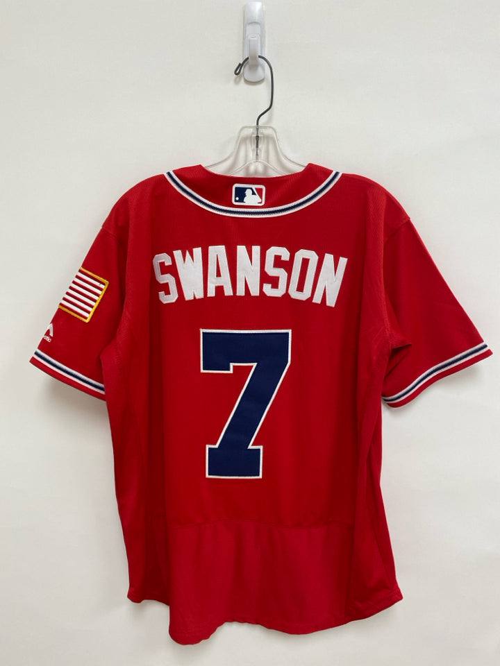Majestic Size S Red White/Navy Men&