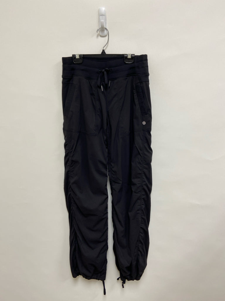 Lululemon Size 6 Black Joggers Athletic Pants