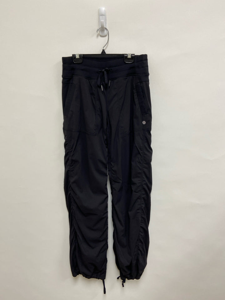Lululemon Size 6 Black Joggers Athletic Pants