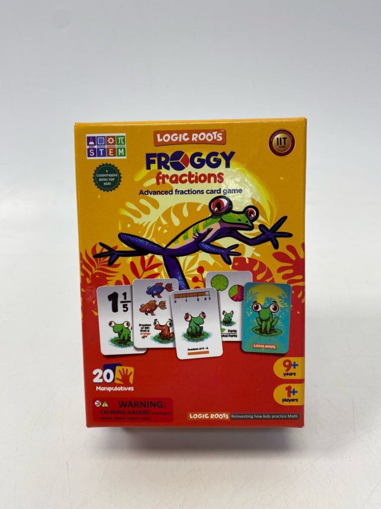 Froggy Fractions Card Game