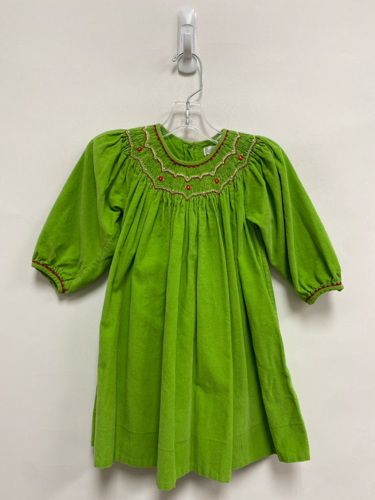 Petite Ami SIZE 12M Green Red Christmas Corduroy Girl&