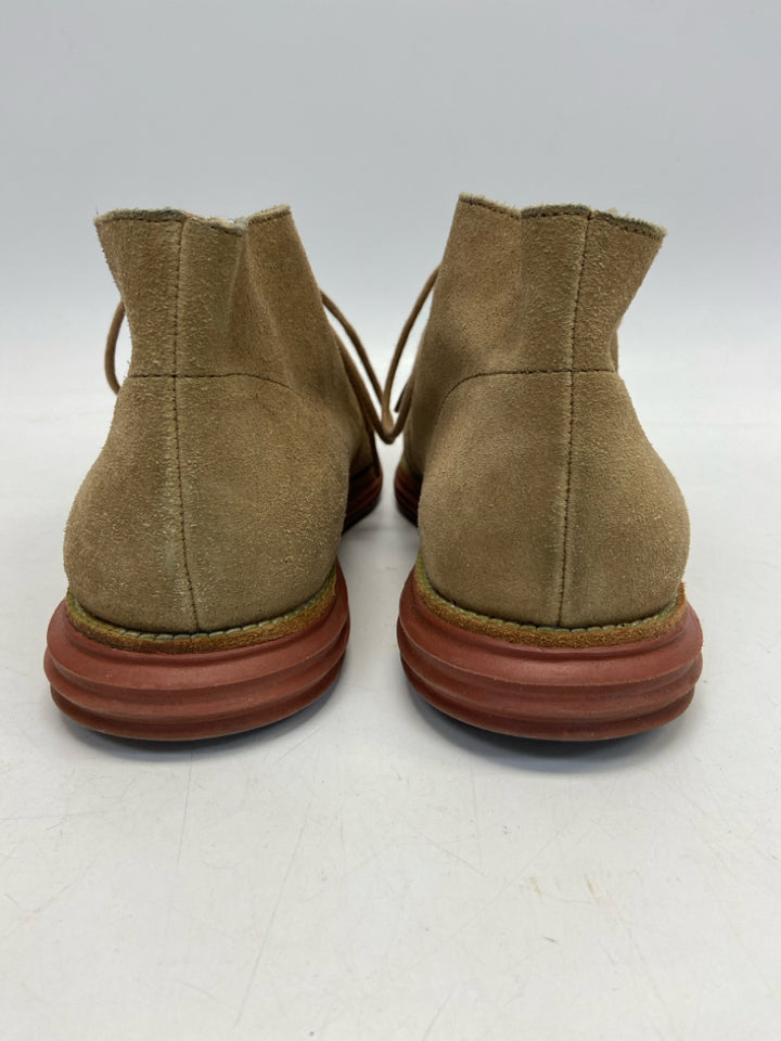 Cole Haan Size 13 Brown Lace-Up Suede Men&