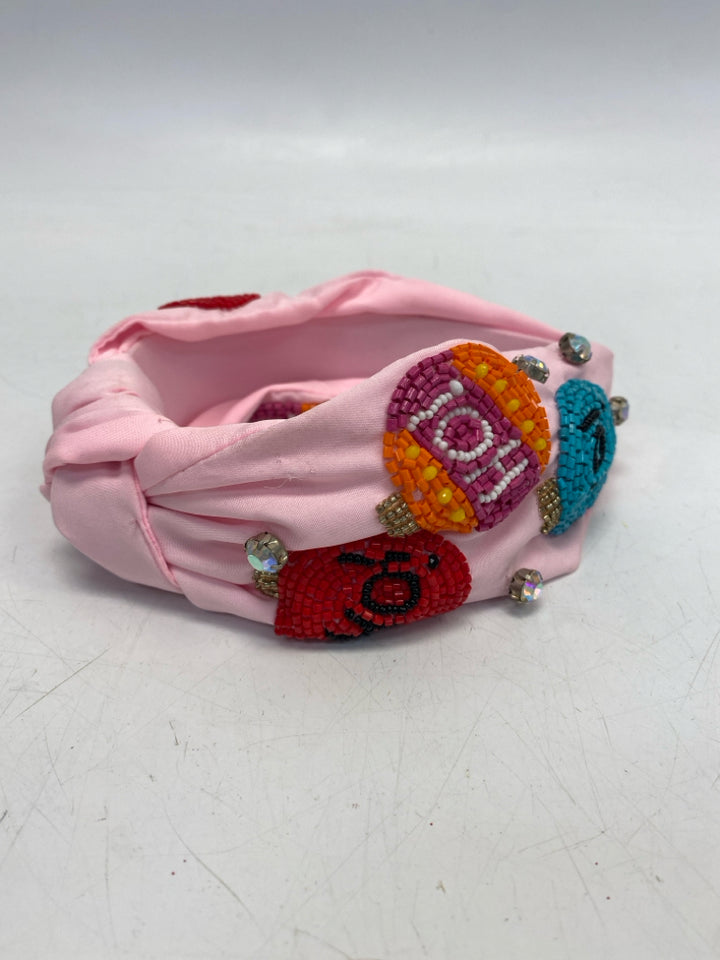 Pink Multi Color Headband