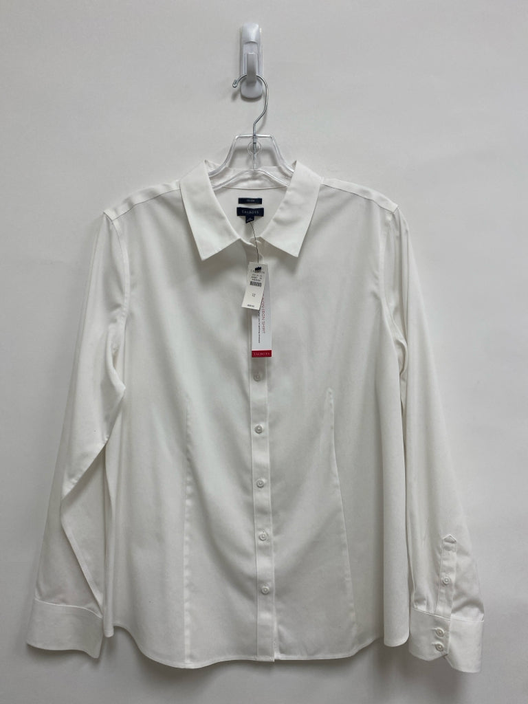 NWT Talbots Size 12 White Ladies Top