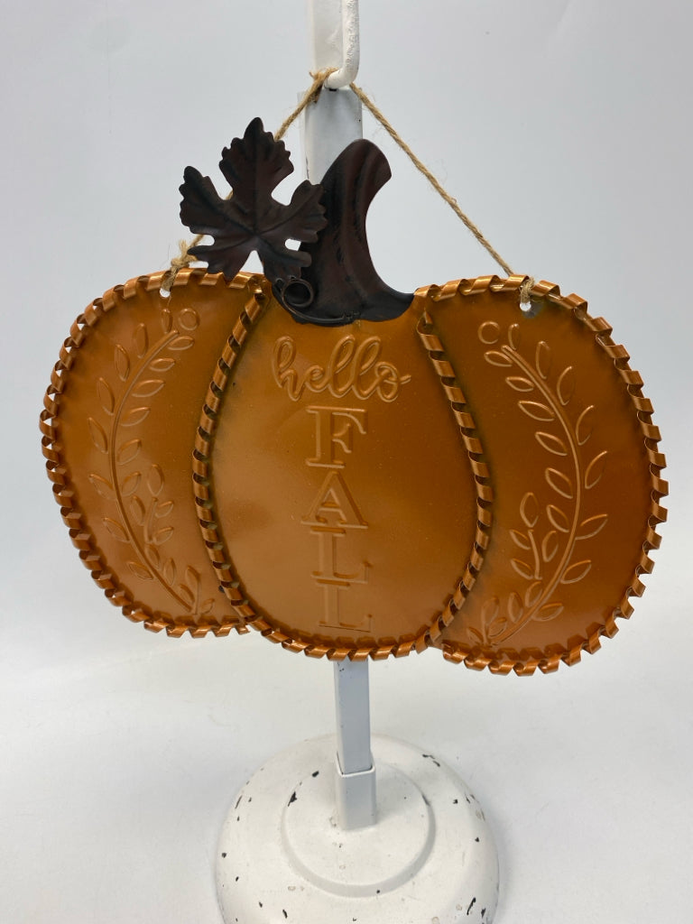 Burnt Orange Metal Fall