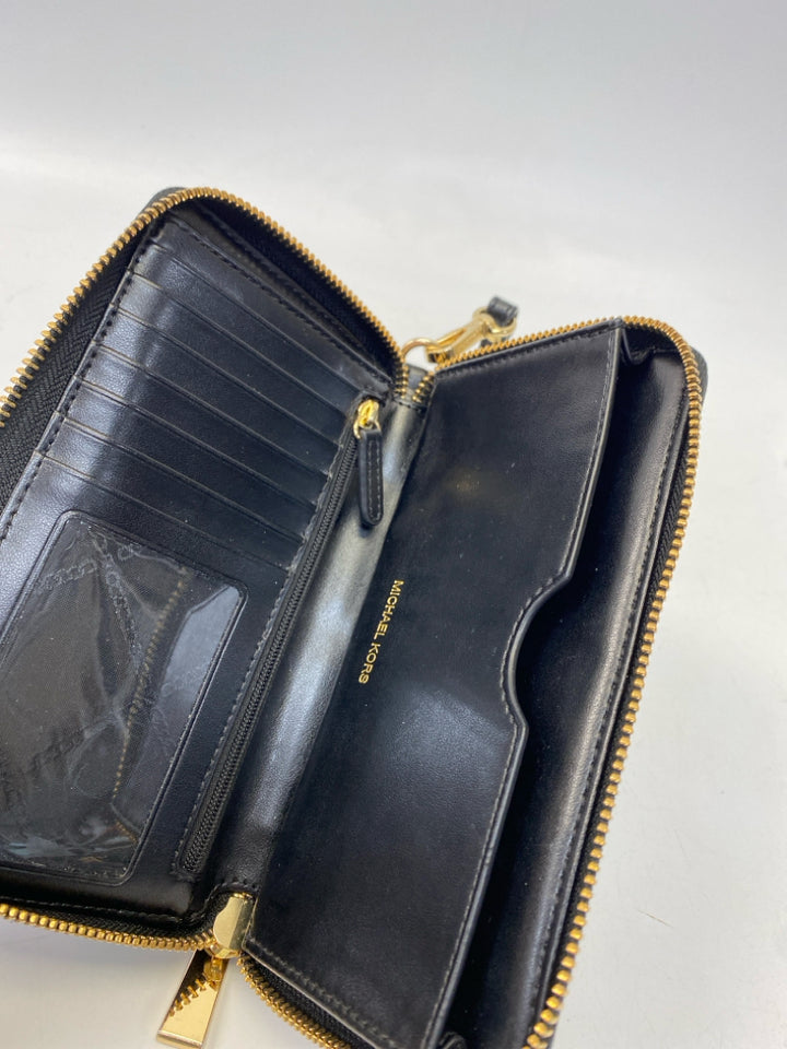 Michael Kors Black Wristlet