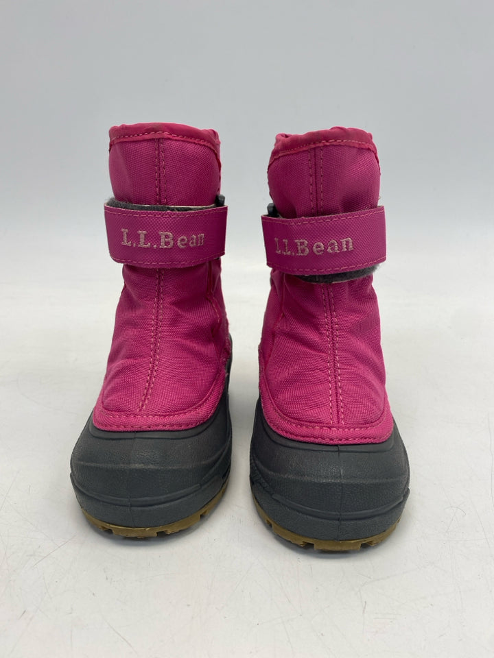 L L Bean SIZE 7 Hot Pink Gray Girl&
