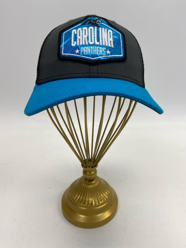 New Era Size OSFA Gray/Black Blue Carolina Panthers Men&