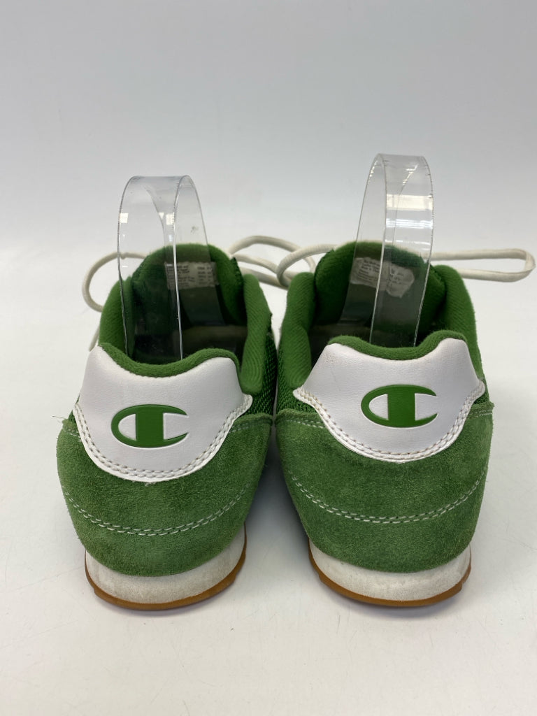 Champion Size 9.5 Green White Lace-Up Men&