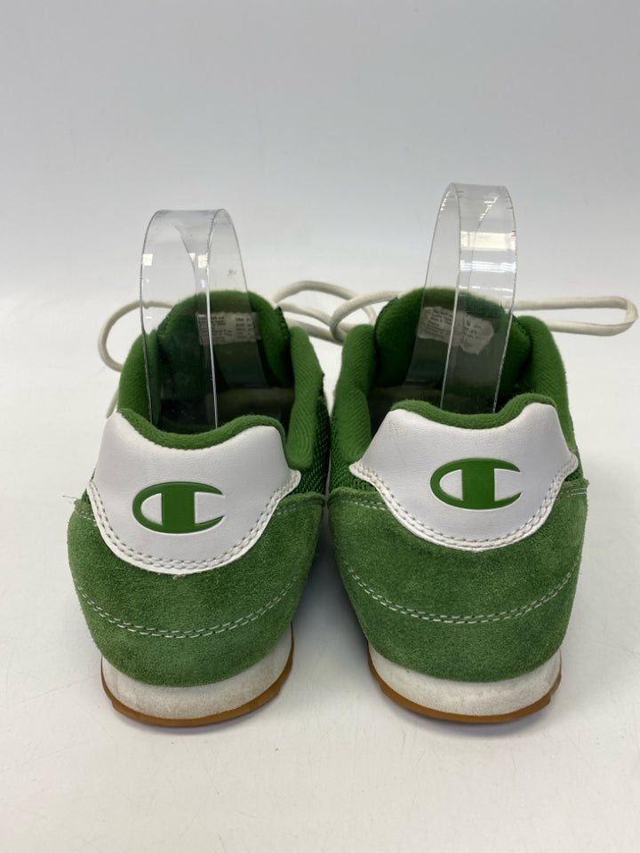 Champion Size 9.5 Green White Lace-Up Men&