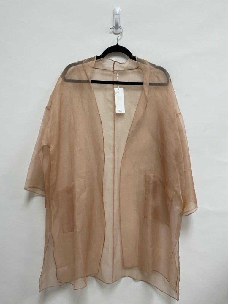 NWT Eileen Fisher Size XL Dusty Pink Sheer Ladies Jacket