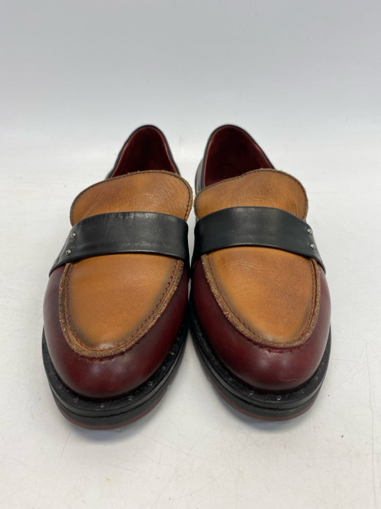 Pikolinos  Size 6.5 Burgundy Brown Flats