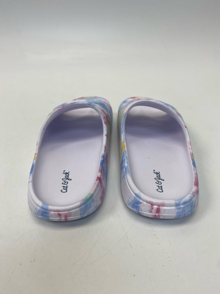 Cat &amp; Jack SIZE 1 White Multi Color Tie Dye Girl&