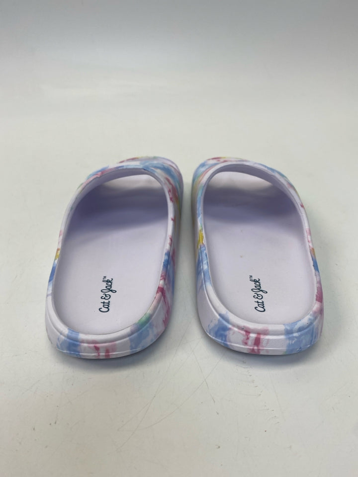 Cat &amp; Jack SIZE 1 White Multi Color Tie Dye Girl&