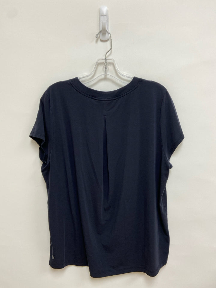Athleta Size M Navy Ladies Top