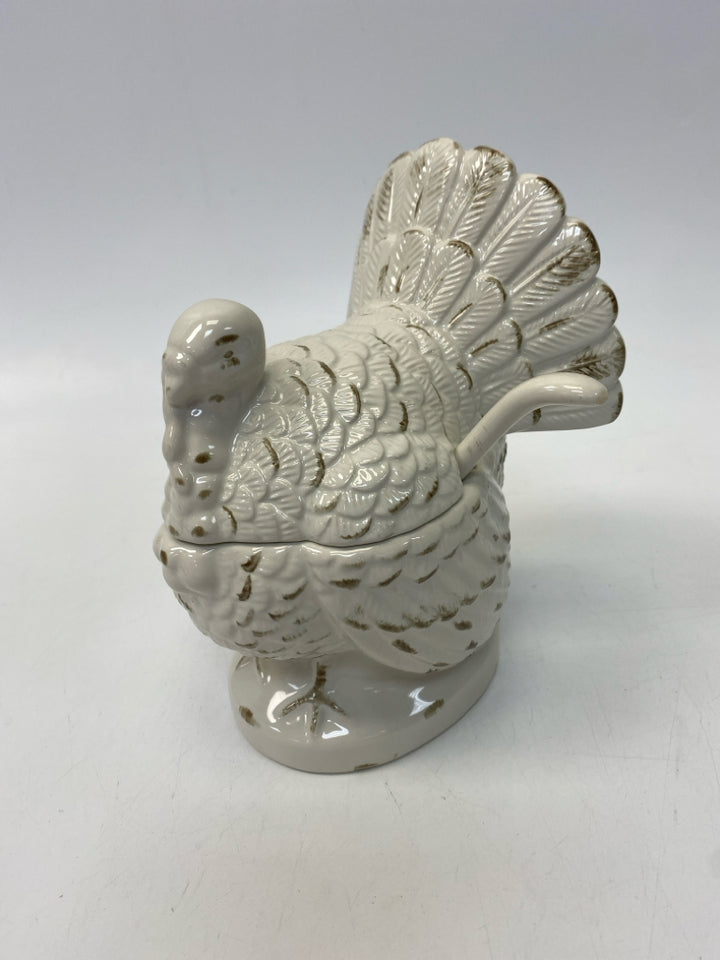 Williams-Sonoma White Brown Turkey Thanksgiving