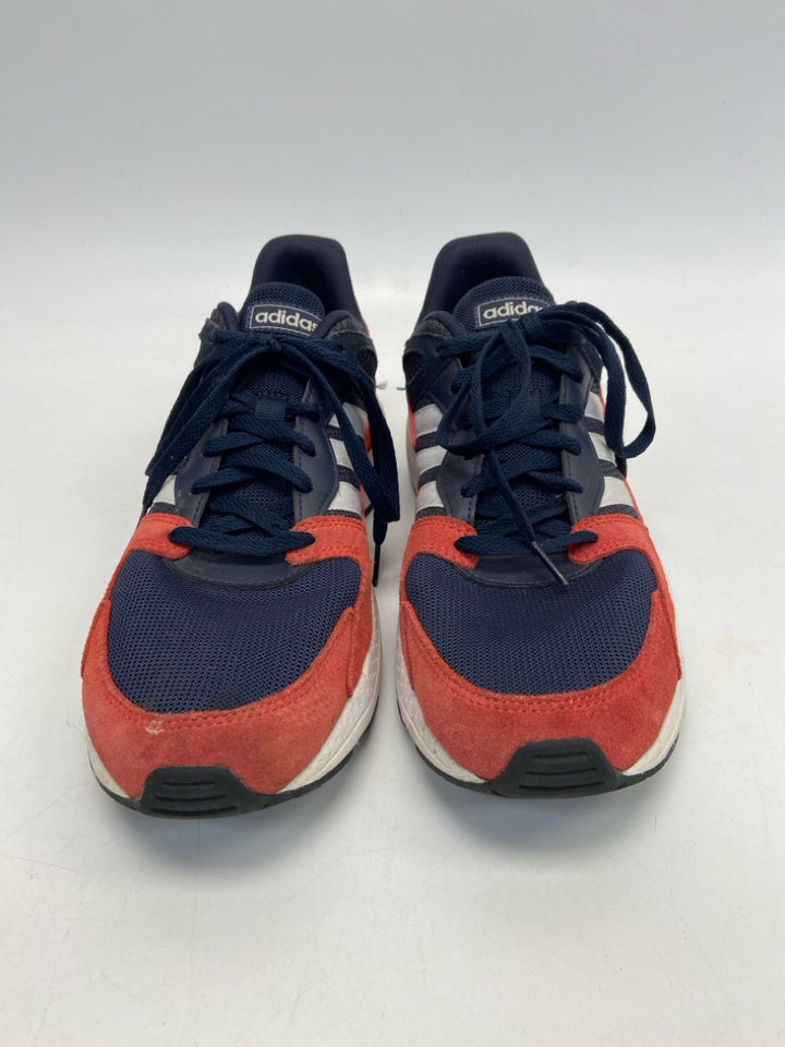Adidas Size 10.5 Navy Red/White Lace-Up Men&