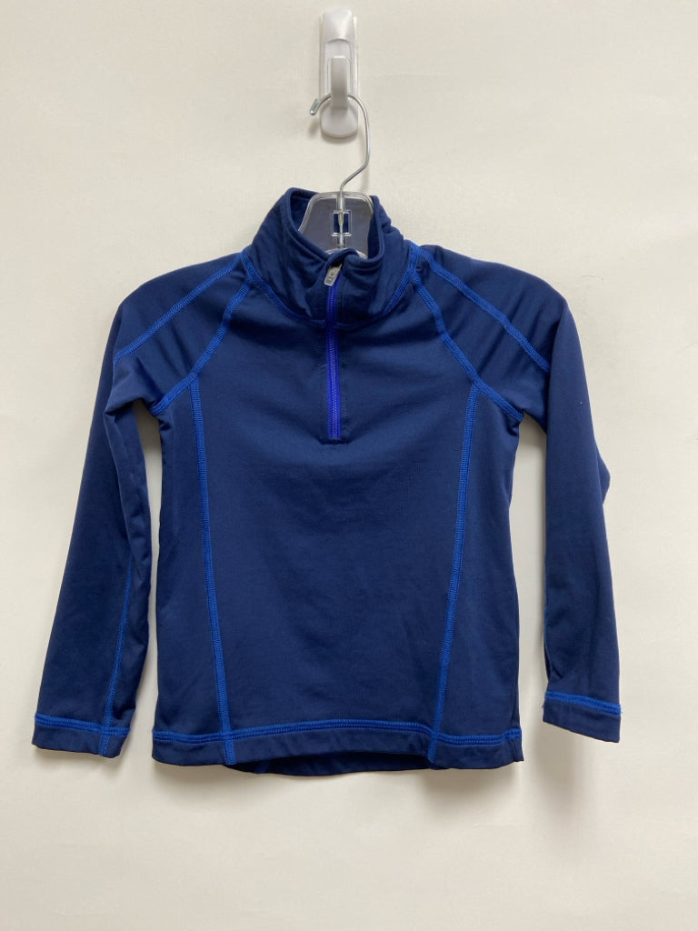 L L Bean SIZE 5/6 Navy Pullover Boy&