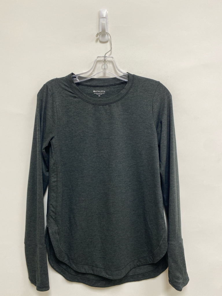 Athleta Size XS Dark Gray Athletic Top