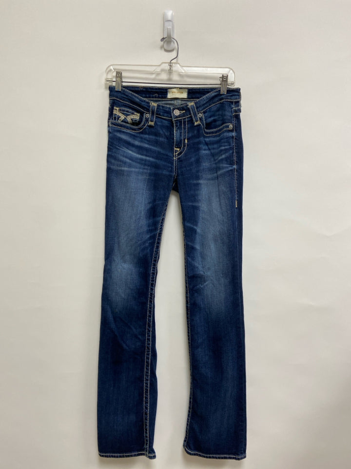Big Star Size 26L Blue Denim Ladies Jeans