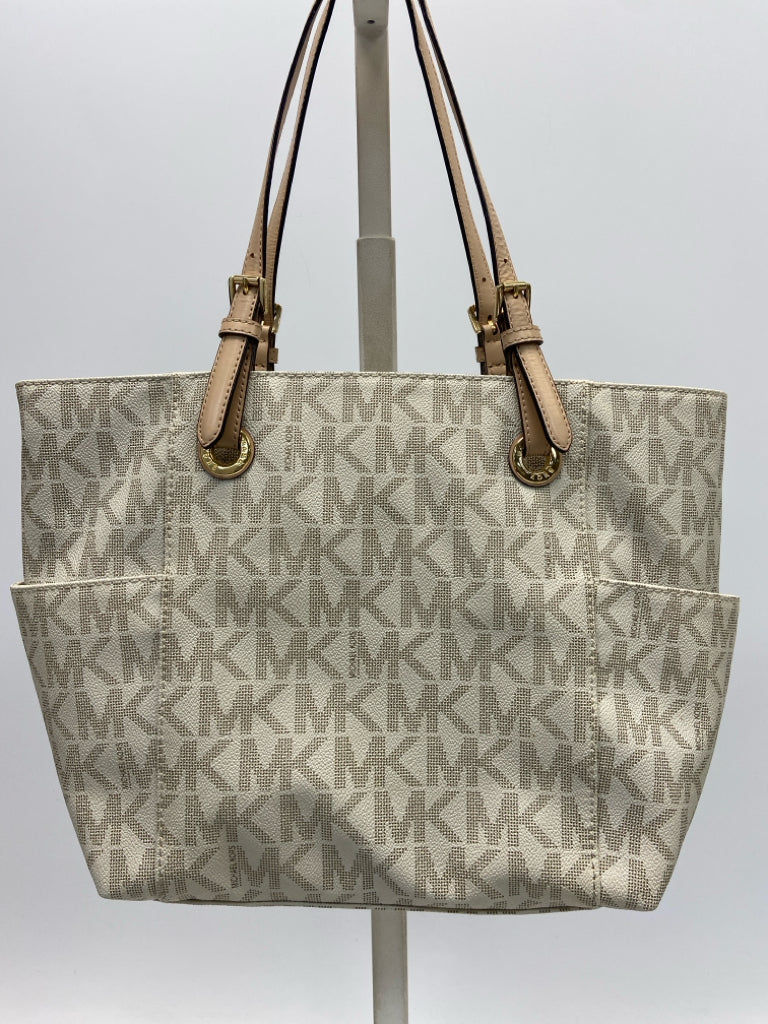 Michael Kors Tan Brown Signature Handbag