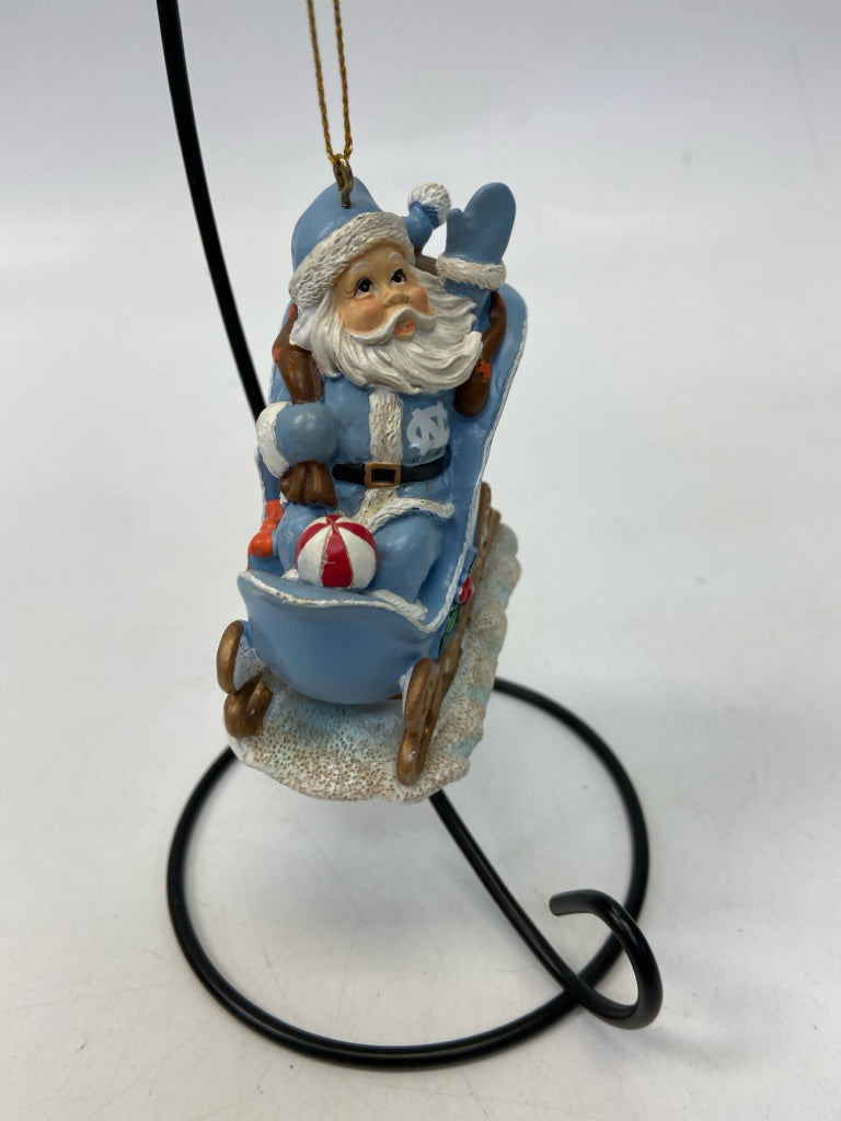 Blue White UNC Ornaments