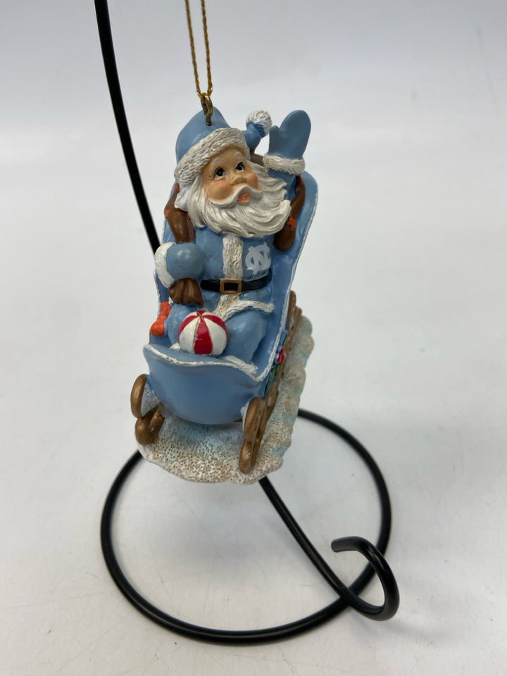 Blue White UNC Ornaments
