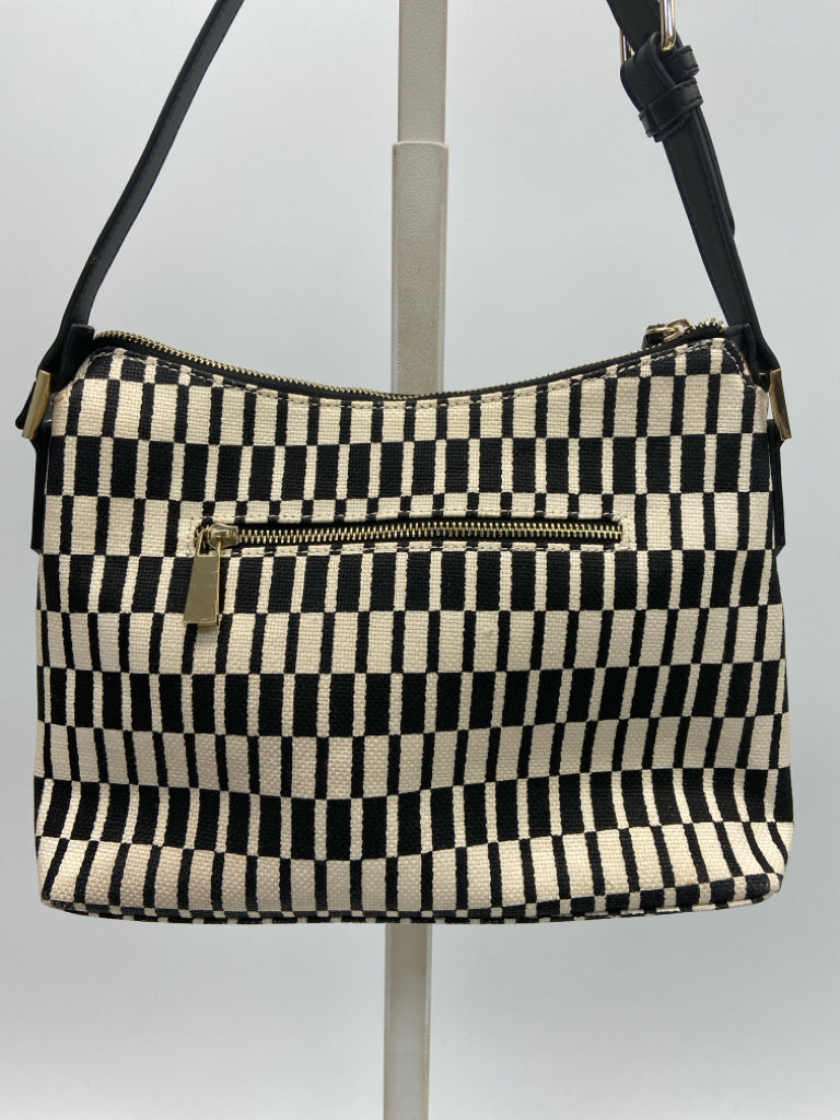 Spartina 449 Cream Black Print Handbag