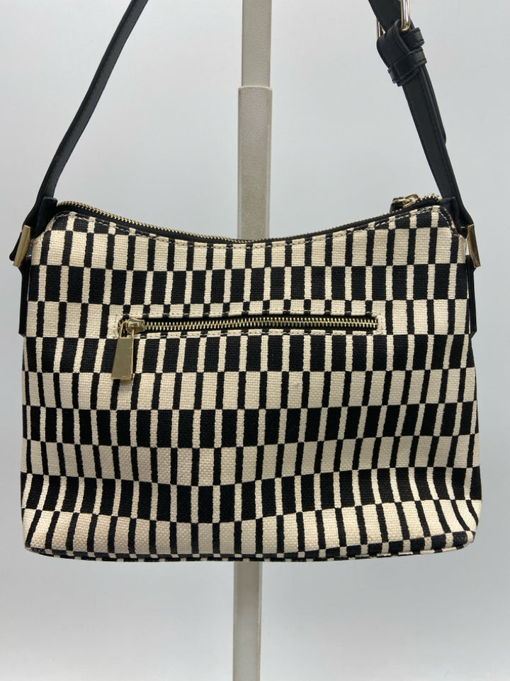Spartina 449 Cream Black Print Handbag