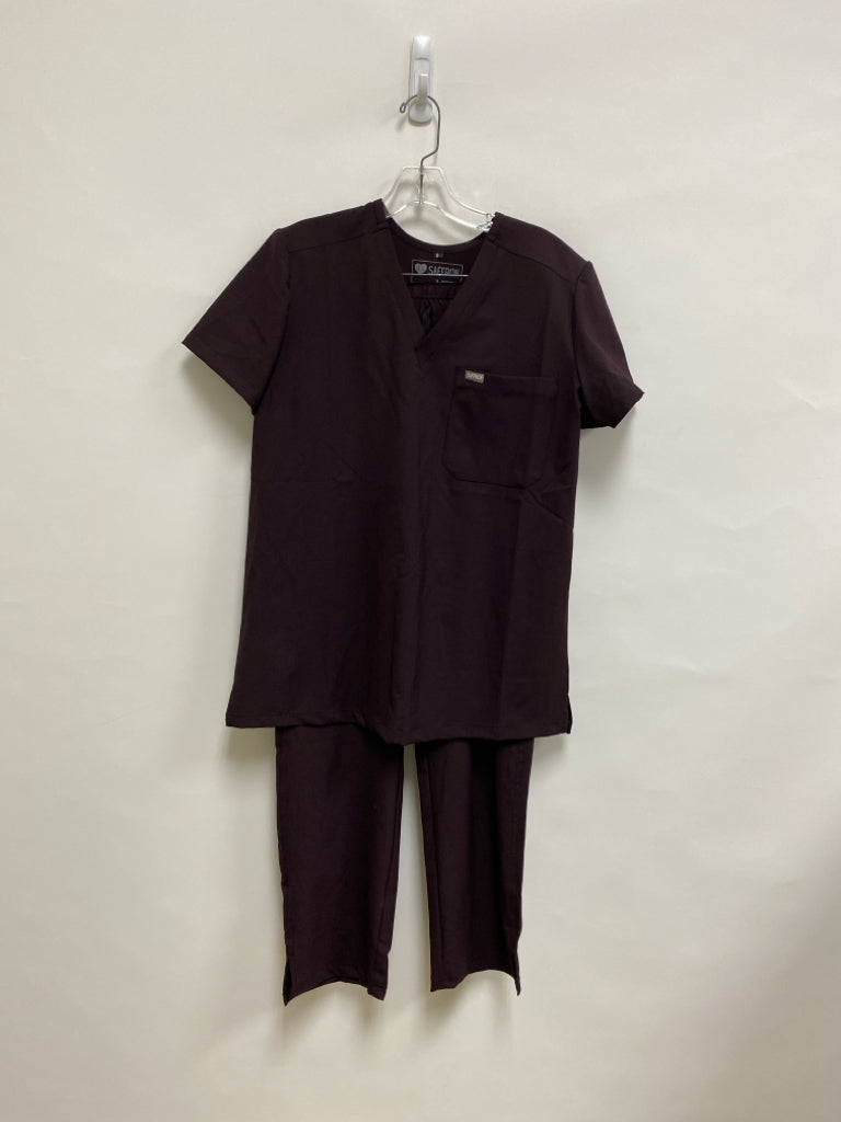 Size S Dark Plum Uniform 2pc