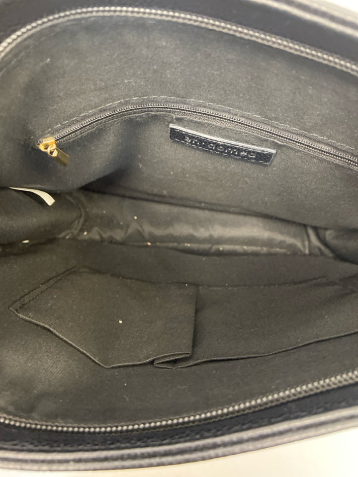 ah dorned Black Crossbody