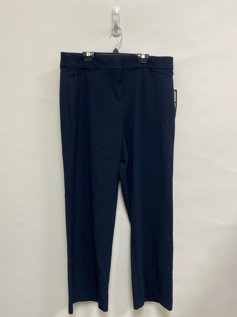NWT Kim Rogers Size 12S Dark Navy Ladies Pants