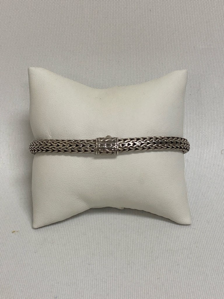 John Hardy Silver Chevron Bracelet