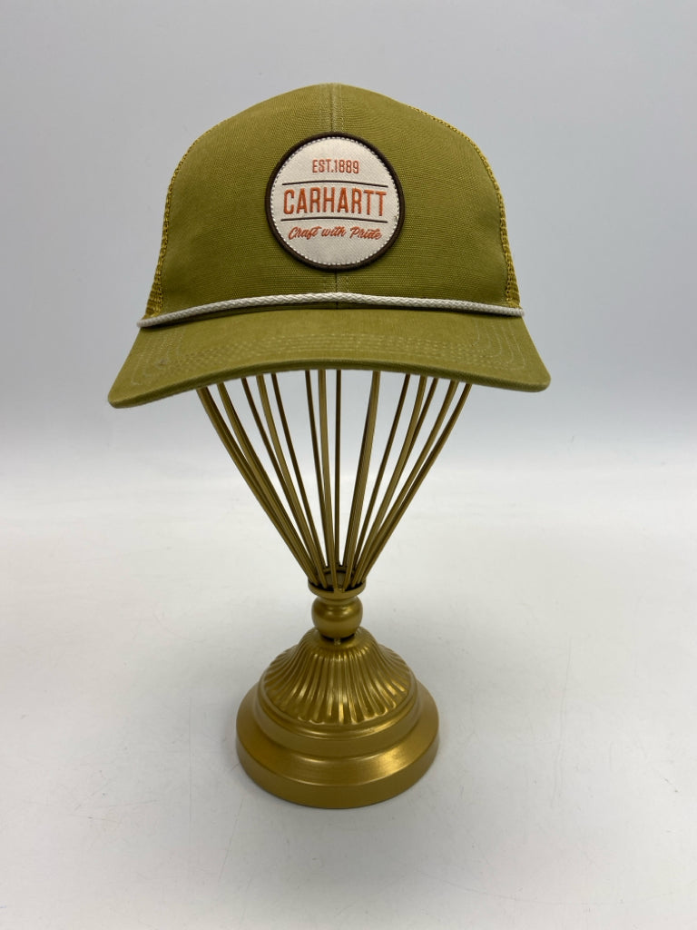 Carhartt Chartreuse Logo Men&