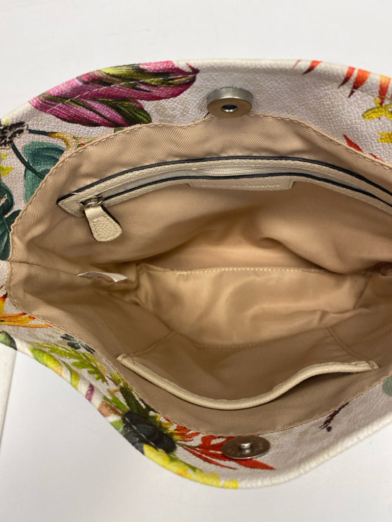 Dana Buchman Beige Green/Multi Tropical Handbag