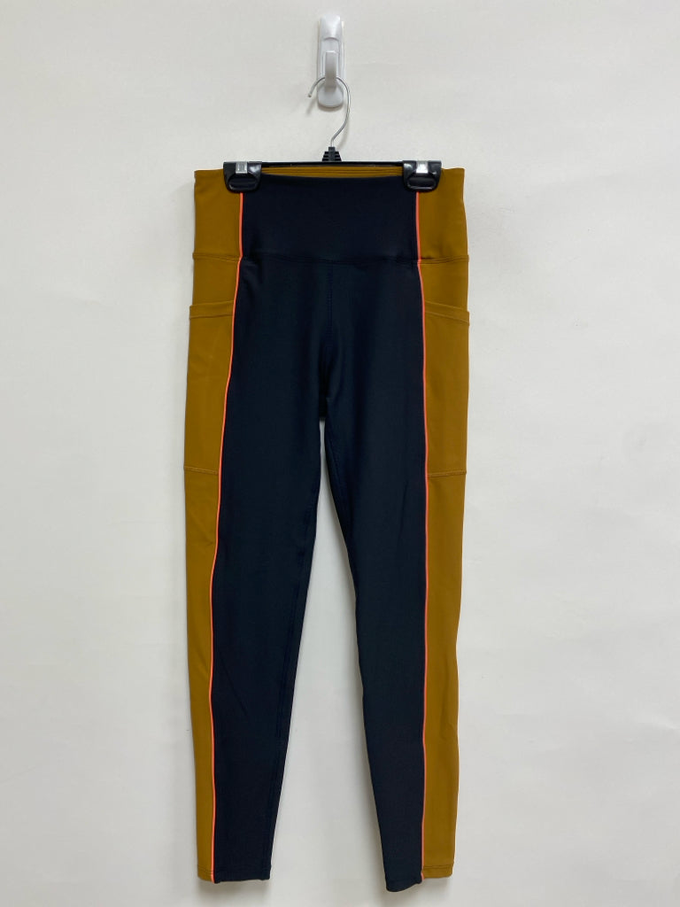 SAGE Size S Brown Black Athletic Leggings