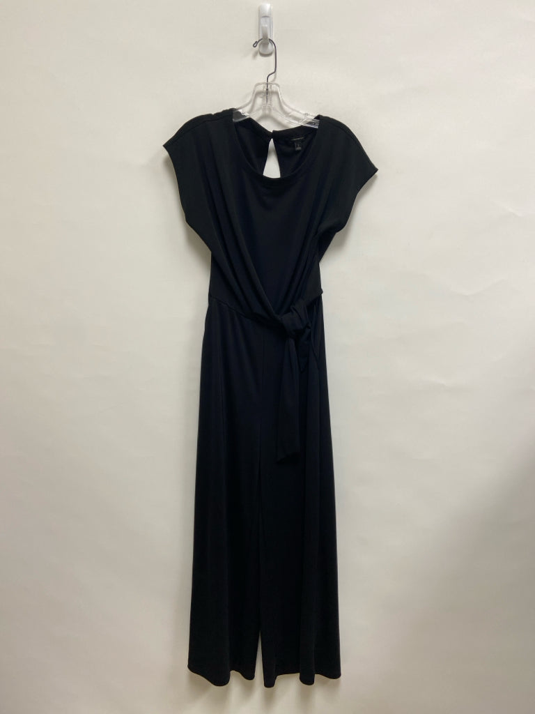 Banana Republic Size S Black Short Sleeve Ladies Jumpsuit
