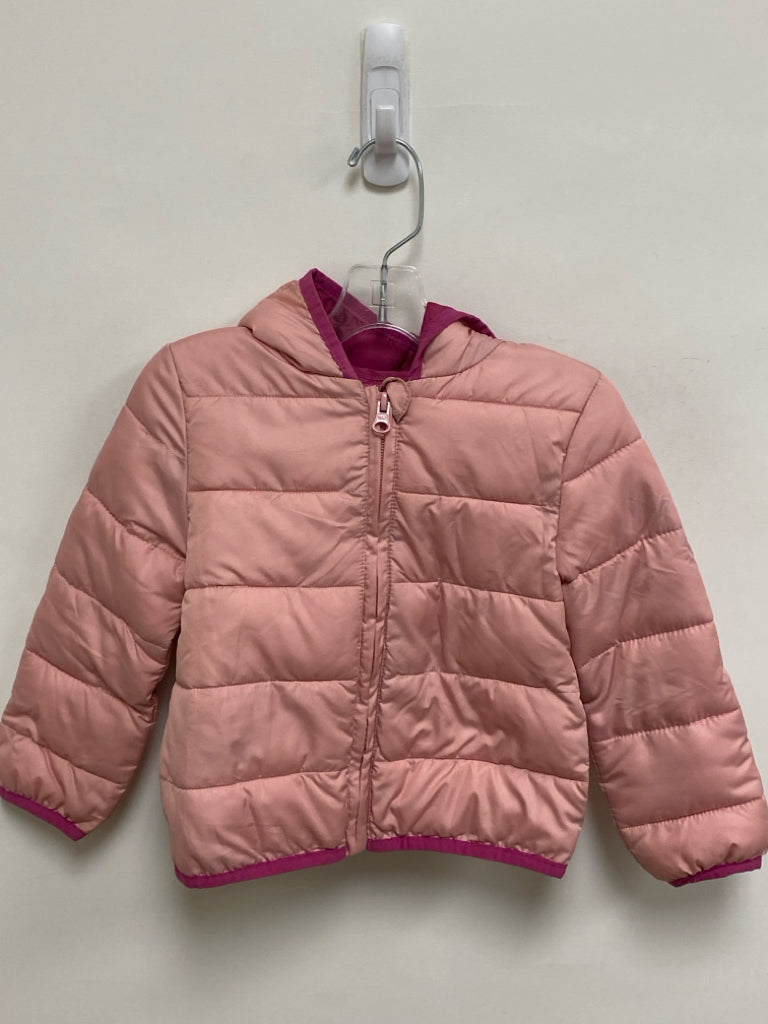 Epic Threads SIZE 2T Pink Puffer Hooded Girl&